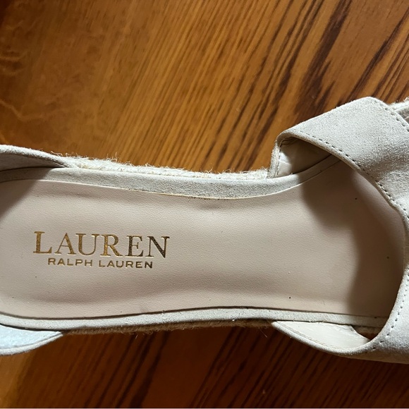 Ralph Lauren summer Wedge Sandals - Picture 3 of 5